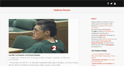 Desktop Screenshot of federicoferrero.it